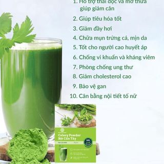 Bôt cần tây sấy lạnh