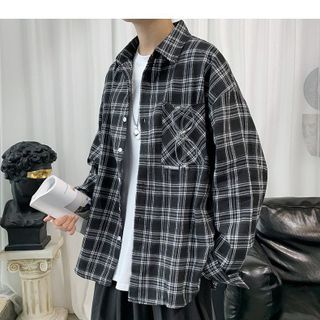 ÁO SƠ MI SỌC ĐEN NHIỄN SIÊU ĐẸP