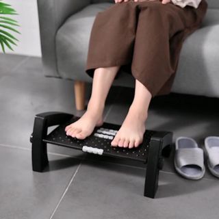 Ghế Gác Chân Văn Phòng Công Thái Học Ergonomic Footrest KUNBE Điều Chỉnh 6 Mức Chiều Cao Massage Chân Bản Cao Cấp giá sỉ