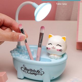 Đèn Học Để Bàn Hình Mèo Kèm Chuốt Chì