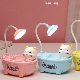 Đèn Học Để Bàn Hình Mèo Kèm Chuốt Chì