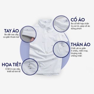 Áo thun polo nam, áo phông nam Pack Bumt