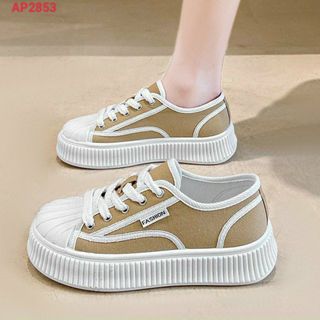 Giày thể thao nữ dáng bacsic mũi vỏ xò đẹp