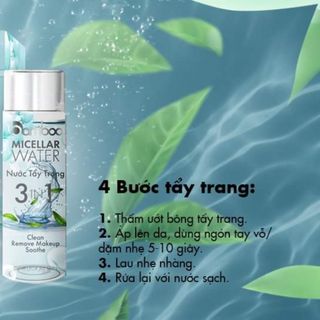Nước tẩy trang Bamboo cho mọi loại da