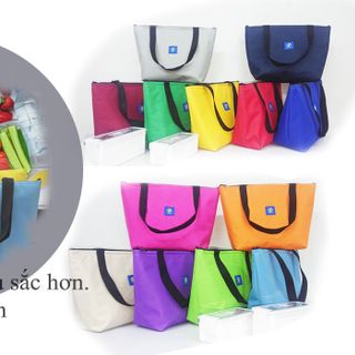Túi giữ nhiệt túi đựng cơm văn phòng nhiều màu sắc