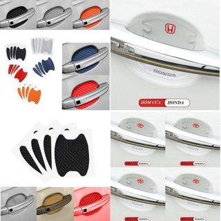 Hõm cửa, chén cửa carbon,ốp hõm cửa chống xước ô tô