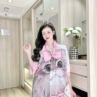 Váy Ngủ somi vải Lụa Mango/ Latin cao cấp form rộng - Đầm Ngủ