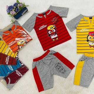 Bộ cổ trụ polo trẻ em vnxk 2023