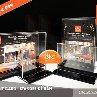 Kệ menu T A4 - Khổ đứng