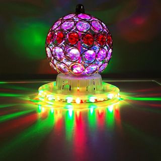 Bóng Led tự xoay hình bông sen đổi màu cao cấp - Huy Tưởng