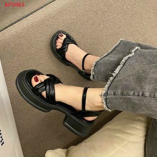 Sandal nữ quai xoắn đế êm chân đẹp
