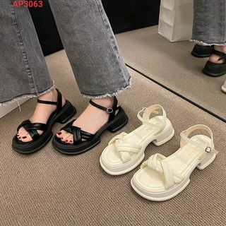 Sandal nữ quai xoắn đế êm chân đẹp giá sỉ