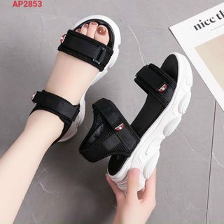 Sandal trẻ em quai ngang đế cao su êm chân