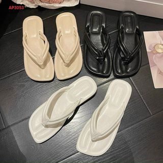 Dép nữ kẹp xỏ thời trang phối dây quai mảnh