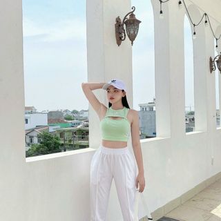 Croptop quảng châu kèm mút Thể Thao Siêu Đẹp Giá Sỉ, Hàng Đẹp