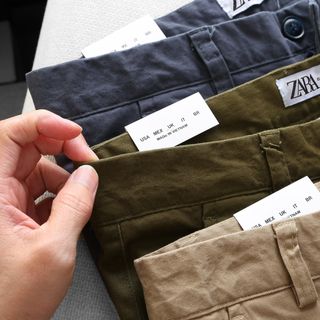 Quần dài kaki nam form slim fit vải dày dặn, mịn, co giãn và mát mẫu mới 2023