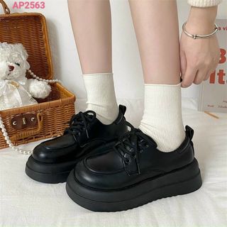 Giày lười nữ thời trang buộc dây mới