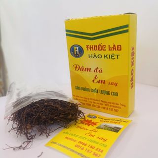 Thuốc Lào Thanh Hóa Hộp Vàng Loại Nặng Đậm - Dành Cho Người Hút Lâu Năm Thích Gu Mạnh