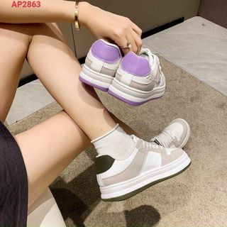 Giày thể thao nữ phối 3 màu đẹp