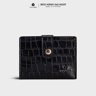 Ví cầm tay nữ vân da cá sấu Yuumy YV78