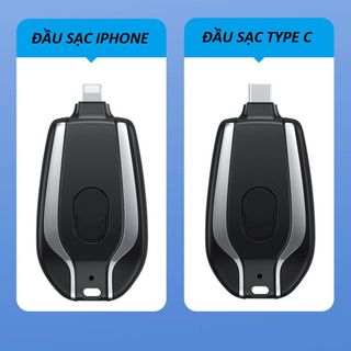 Móc khóa kèm sạc điện thoại, sạc nhanh điện thoại