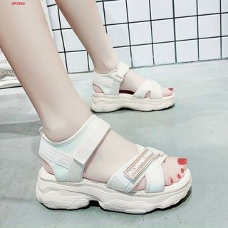 Sandal nữ đế cao su mềm quai chéo đẹp