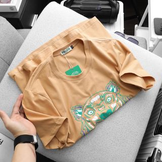 Áo thun cotton co giãn 4c cao cấp, áo thun nam xịn, chất cotton 4c cao cấp xịn , đường may tỉ mỉ- dập nỗi công nghệ mới chống rạn chống bong tróc khi giặt máy - size từ 55kg - 88kg