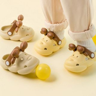 Dép sục hình hươu cao cấp bé