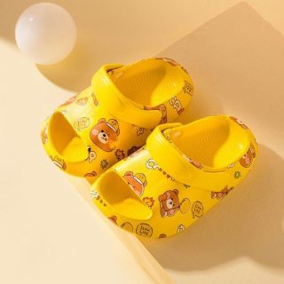 Dép sục hở mũi hoạ tiết gấu