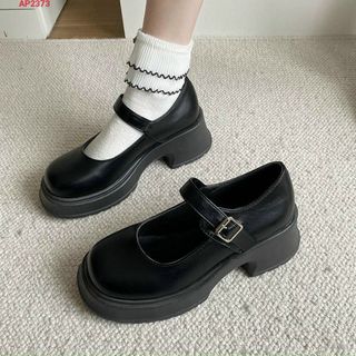 Giày lười nữ da mềm quai ngang đẹp