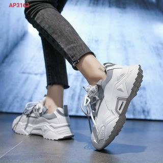 Giày thể thao nữ cá tính phối đèn led đẹp