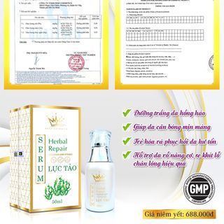 SERUM LỤC TẢO PHÁP CHÍNH HÃNG giá sỉ