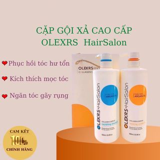 Combo Gội Xả, Ủ Tóc Olexrs Hair Salon Phục hồi Tóc chống Rụng Kích Thích Mọc Tóc - 500ml-960ml