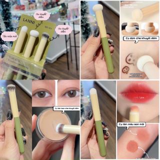 Bộ cọ trang điểm Lanni 3 cây