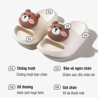 Dép gấu EVA cao cấp