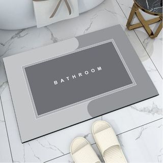 Thảm chùi chân Hút Nước Siêu Thấm - Thảm Lau Chân Siêu Mềm Siêu Dày, đế cao su chống trượt (40 * 60 cm) nhà bếp, phòng tắm, phòng ngủ, phòng khách - thảm silicon giá sỉ