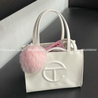 Túi Xách Nữ Tel.Fa -Size 17Cm -Màu Trắng-Bán Sỉ-Bán Buôn