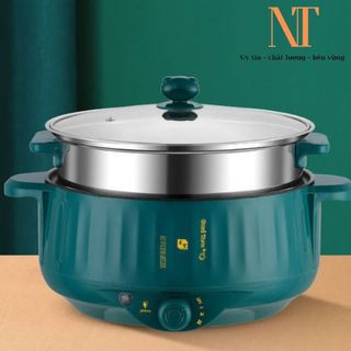 nồi lẫu điện đa năng 2 tầng 28cm