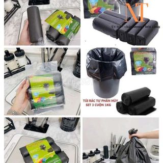 Túi rác đen Tahufa tự phân hủy