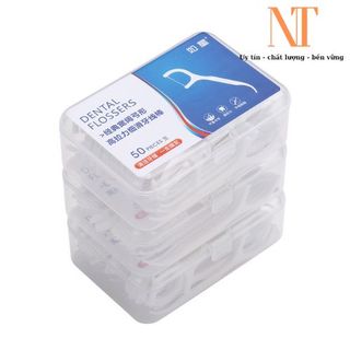 HỘP 50 CÂY TĂM NHA KHOA TIỆT TRÙNG