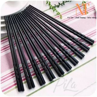 Bộ 10 Đôi Đủa Nhựa Xoắn