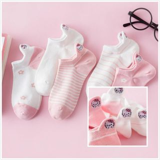 Combo 5 Đôi Vớ Mèo Kitty