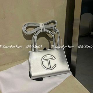 Túi Xách Nữ Tel.Fa -Size 17Cm -Màu Bạc-Bán Sỉ-Bán Buôn