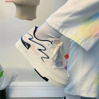 Giày thể thao nữ trắng phối màu đẹp AP30