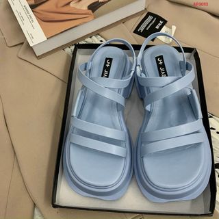 Sandal nữ 2 quai ngang đế bánh mỳ đẹp