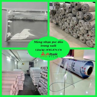 MÀNG NHỰA PVC DẺO - DẠNG CUỘN, GIÁ CẢ TỐT NHẤT THỊ TRƯỜNG.