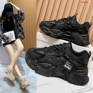 Giày thể thao nữ độn đế cá tính đẹp