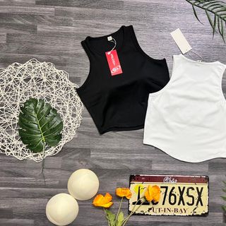 Croptop sát nách vạt bầu 2 lớp Thể Thao Siêu Đẹp Giá Sỉ, Hàng Đẹp