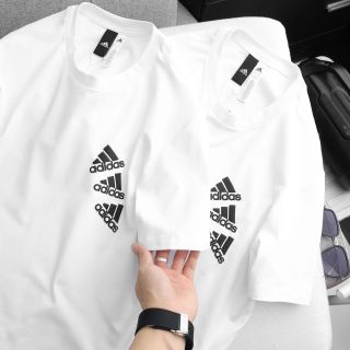 Áo phông nam, áo thun cotton 4c nam cao cấp, chất cotton 4c cao cấp xịn , đường may tỉ mỉ - Logo in công nghệ mới chống bong tróc- size từ 55kg - 85kg