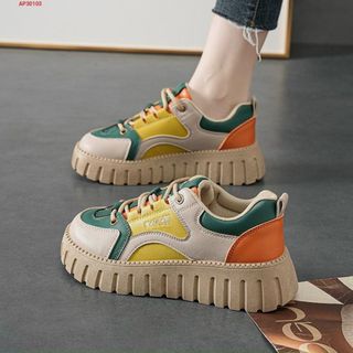 Giày thể thao nữ chất da mềm êm chân đẹp AP30